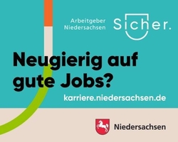Hinweisbanner zum Karriereportal Niedersachsen.de