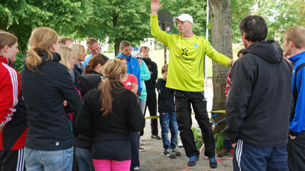 Schulung für Slackline