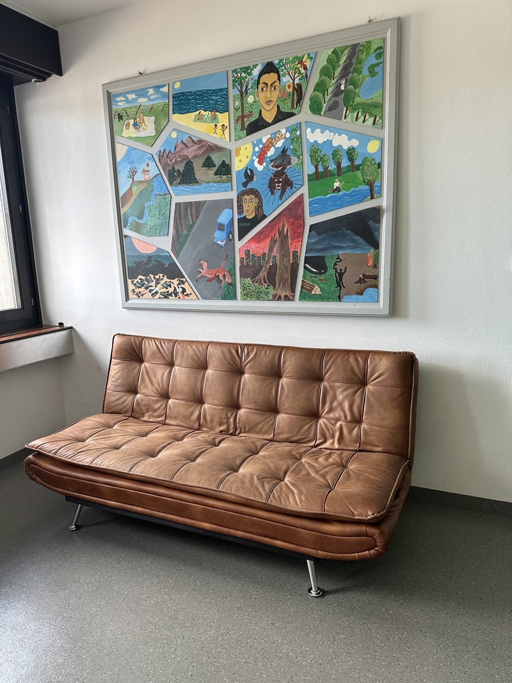 Langzeitbesuchszimmer Sofa