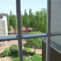 Blick aus dem Haftraum